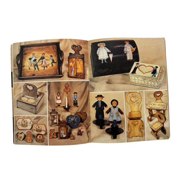 Vintage Whippersnappers Vol 8 Wood Painting Craft Booklet 1984 Helen Barrick - Picture 6 of 7